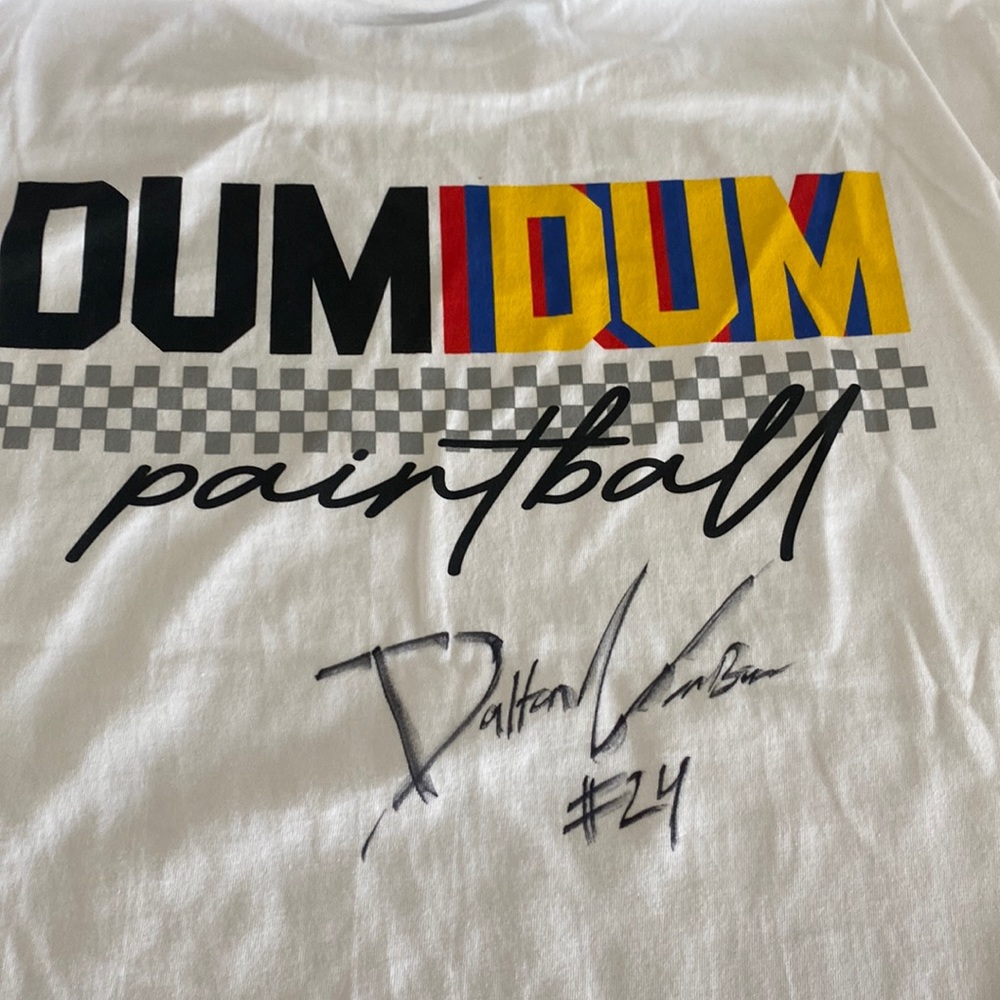 Dum Dum paintball t shirt